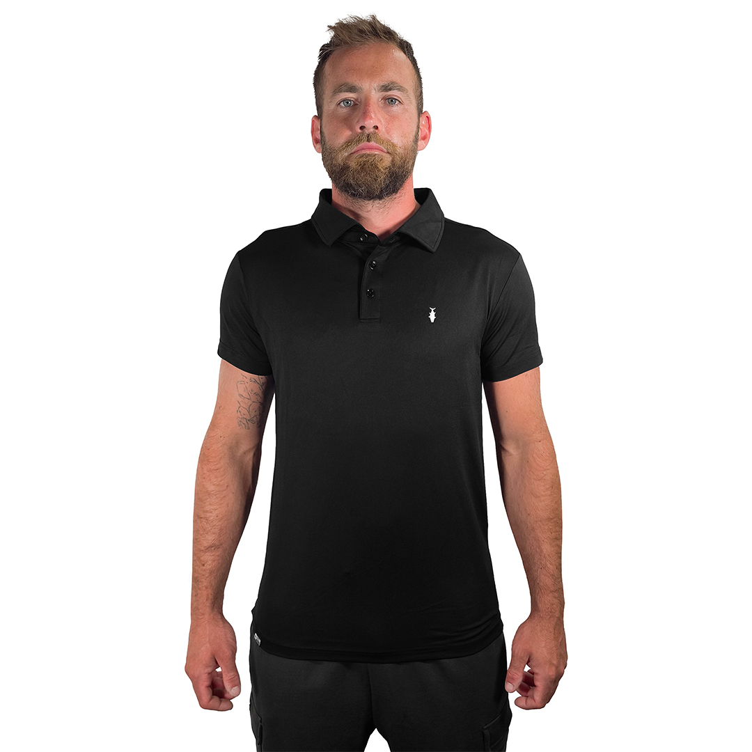POLO TECNICA M/C CREW NERA
